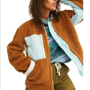 Free People WTFree Rivington Desert Combo Jacket